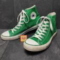 Converse Chucks Grün Gr. 43 All Star Classic HI Sneaker Stoff Schuhe 