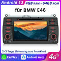 Für BMW 3er E46 M3 Rover 75 MGZT DAB+ Android13 Carplay Autoradio Navi 64GB WiFi