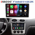 Autoradio Carplay Android 13 32GB Für Ford Focus MK2 Transit MK7 GPS NAVI BT FM