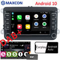 Autoradio Carplay Android Auto DAB+ RDS BT RVC Für VW Golf Passat Polo Caddy EOS