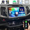 4+64G Android 13 Für Kia Sportage 2010-16 Autoradio Carplay GPS Navi BT RDS +KAM