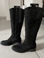 Gabor Eleganter Damenstiefel Winterstiefel Stiefel Schwarz Rauleder Gr. 4 bzw 37