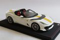 BBR P18209E Ferrari 812 Competizione A in white  with dust cover LE 24 1:18