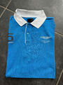 Aston Martin Hackett London,  TOP Polo-Shirt in schönem blau, Größe L !