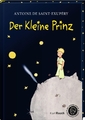 Der kleine Prinz. Black | Mit Farbschnitt und glitzernden Sternen | Buch | 96 S.