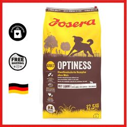 JOSERA OPTINESS HUNDEFUTTER MIT LAMM TROCKENFUTTER FUTTER FÜR DEN HUND 12,5Kg