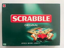 Scrabble Original Mattel Games Kreuzwort Spiel 51272 - Vollständig 