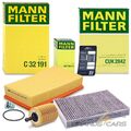 MANN-FILTER INSPEKTIONSPAKET FILTERSATZ A FÜR VW TRANSPORTER T5 BUS 1.9 2.5 TDI