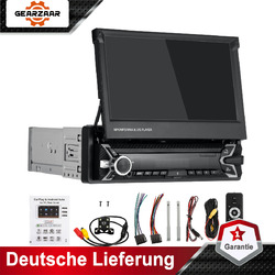7" 1 DIN Wireless Carplay Autoradio Android Auto Bluetooth AUX USB TF mit DE
