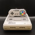 Super Nintendo SNES Konsole inklusive Netz-Teil, TV-Kabel & Original Controller