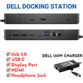 Dell WD19/K20A Universal Dockingstation 4K USB-C 130W Netzteil HDMI D-Port