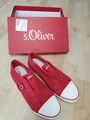 S.oliver Sneaker Gr.40 neu rot