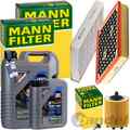 MANN INSPEKTIONSPAKET+6L LIQUI MOLY 5W30 MOTORÖL passend für OPEL INSIGNIA A 2.0