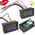 DC 0.0-100V 10A Dual LED Digital Voltmeter Amperemeter AMP Spannung Volt 2024 Z