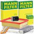 MANN FILTER INSPEKTIONSPAKET passend für FIAT 500L 351 352 1.4 120 PS BJ 01.17-