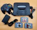 Nintendo 64 Konsole - N64 - Controller-  3 Top Spiele - Pokèmon -