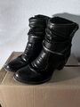 Rieker Damen Stiefeletten schwarz Gr. 40