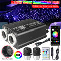 Auto RGBW LED Star/Twinkle 2-3m Sternenhimmel Meteor Lichtfaser Glasfaser Optik