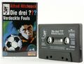 Die drei ??? 81 Fragezeichen Verdeckte Fouls Europa logo schwarz MC 333