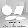 LED Deckenlampe Deckenleuchte Panel Schlafzimmer Bad Wohnzimmer Flur lampe IP44