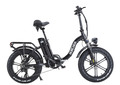 20Zoll 800W Elektrofahrrad Klapprad E Bike 48V 20Ah Abnehmbarer Akku MTB Schwarz