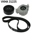 SKF Keilrippenriemensatz VKMA 31225 für VW PASSAT B3 B4 Variant 3A5 35I 3A2 GOLF