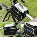 Fahrradtasche Rahmentasche Oberrohrtasche 6,2'' Handyhalter Fahrradtaschen DE
