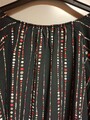 Damen Bluse Kurzarm gr.42 von Esprit gr.42 schwarz mit Muster