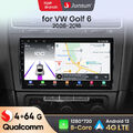 4+64G 8 Kern für VW Golf VI 2008-2012 CarPlay Android 13 Autoradio GPS Navi RDS