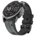 QuickFit Silikon Armband für Garmin Fenix 8 47/51mm 6 6X Pro 6 7X 5 5X Plus 3 HR