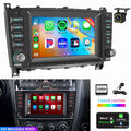 7" Für Benz C-Klasse W203 CLK W209 KAM Autoradio 2+64G Android 13 Carplay GPS BT