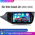 Für Kia Ceed JD 2012-2016 Autoradio GPS Navi BT WIFI Android12 RDS CarPlay 2+32G