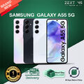 Samsung Galaxy A55 128GB 5G Dual SIM Brandneu Versiegelt Mix Farben entsperrt Telefon