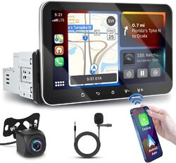 2+32GB 1DIN 7 Zoll Android 13 Autoradio mit Apple Carplay GPS NAV WIFI + Kamera