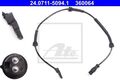 ATE (24.0711-5094.1) ABS Sensor, Drehzahlsensor für RENAULT