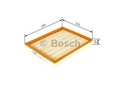 BOSCH F 026 400 356 Luftfilter  für BMW Filtereinsatz