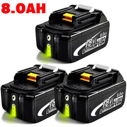 4X 12,0AH 6,0AH Für Makita Original Akku 18V BL1860B BL1850 BL1830 LXT Lithium