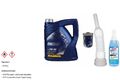 4L MANNOL Motoröl Energy 5W-30 API SL/CF inkl. Additiv Auslaufschlauch Reiniger