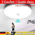 48W LED Deckenlampe Mit Bewegungsmelder Sensor Deckenleuchte Flurlampe Lampe DE