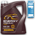 5L Mannol Energy Premium Motoröl 5W-30 ÖL BMW Longlife-04 MB 229.51 GM Dexos 2