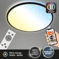 BRILONER Deckenleuchte Sternenhimmel Ø49cm LED 42W SmartHome Deckenlampe