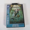 Ecco The Tides of Time Sega Mega Drive Videospiel Handbuch PAL