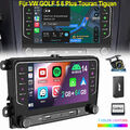 DAB Android 14 2+64G KAM Carplay Autoradio Für VW Touran Golf 5 6 Polo T5 GPS BT