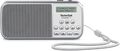 TechniSat DAB+ Taschenradio TECHNIRADIORDR ws weiß Radios 0001/3922 DAB+