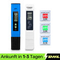 Digital Tester PH+TDS EC Wassertest Meter Messgerät Leitwertmessgerät 0-9990ppm