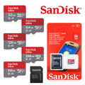 SANDISK ULTRA A1 micro SD Karte Speicherkarte 32GB 64GB 128GB microSD 120MB/s