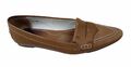 Tods Damen Schuhe 36 Loafer Braun Cognac Slipper Ballerina Leder Weich Elegant