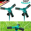 2x Rasensprenger Kreisregner Sprühregner 360° Garten Sprinkler Gartenbewäss Q6G5