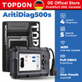 TOPDON AD500S Profi KFZ Auto OBD2 Diagnosegerät Scanner 4 System+5 Reset DE