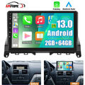 Für Mercedes Benz C Klasse W204 S204 Android 13 Autoradio GPS NAVI CarPlay 2+64G